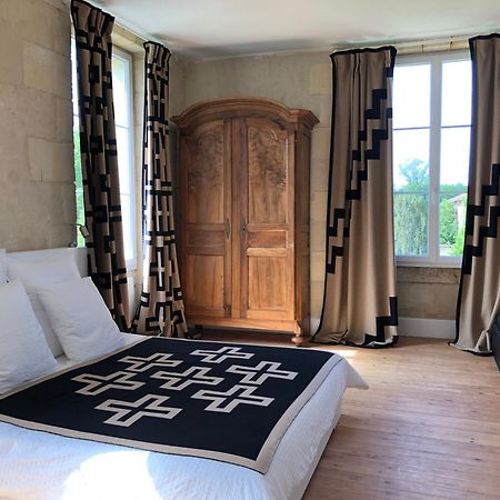 Bed and Breakfast Chateau Bernon Maison D Hotes - Piscine Et Spa Queyrac Exterior foto